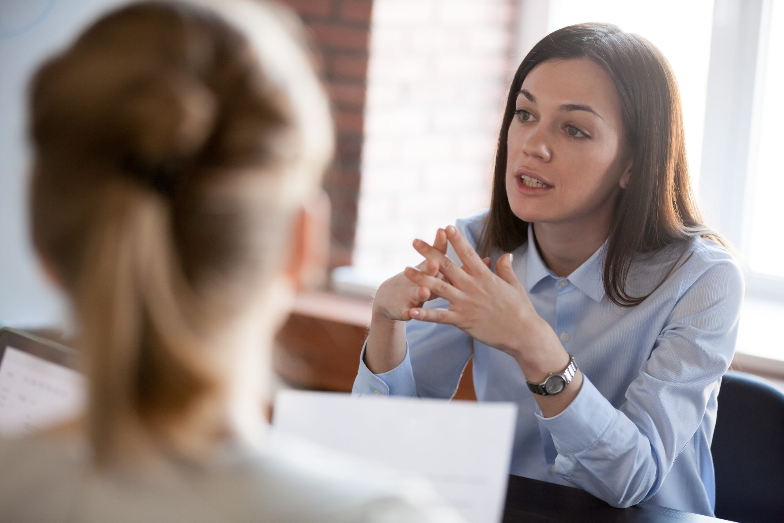 employment attorney consulting with California employee about workplace sexual harassment case