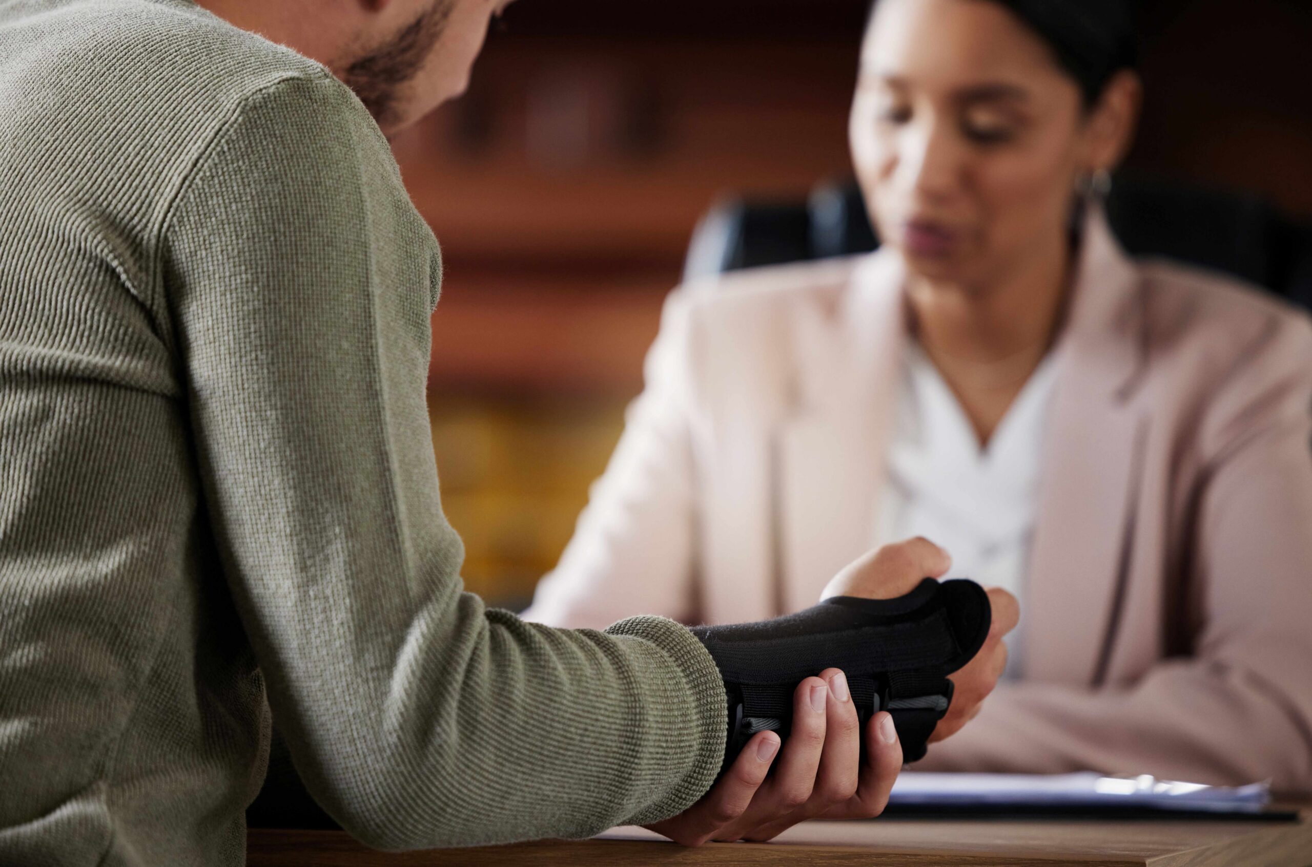 Employee Working with a Workers Compensation Attorney