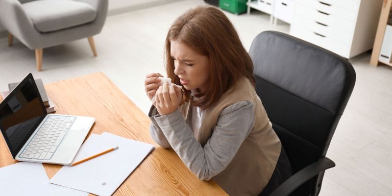 Employee Sick at Work Before Taking Medical Leave